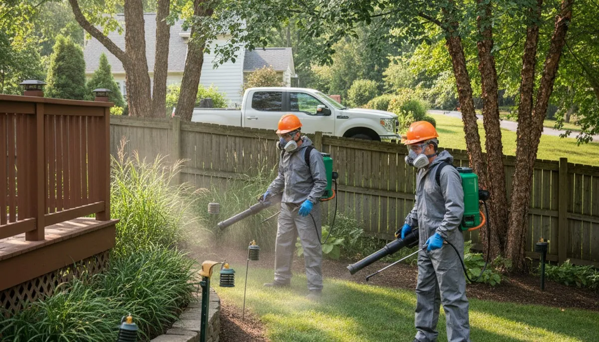 Tick control service for yards in Naperville, IL by Tree Service Naperville IL